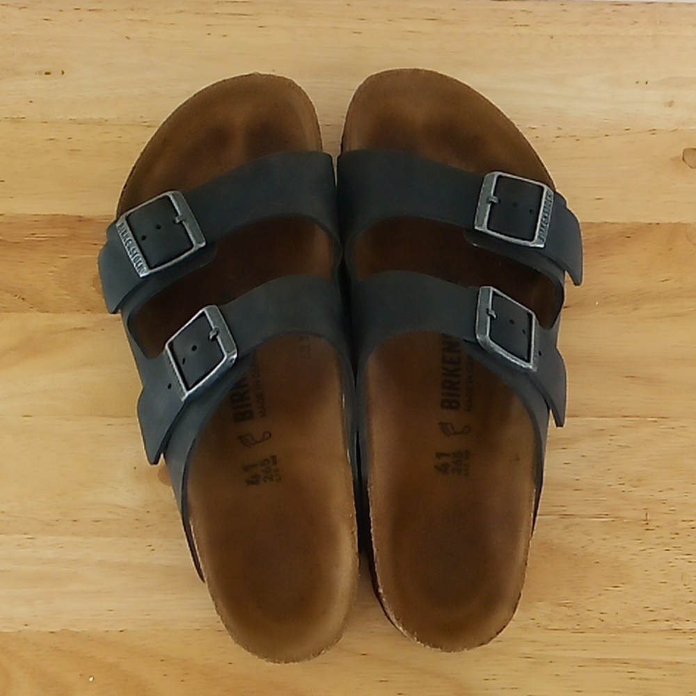 ***SOLD***Birkenstock Arizona Black Oiled Leather